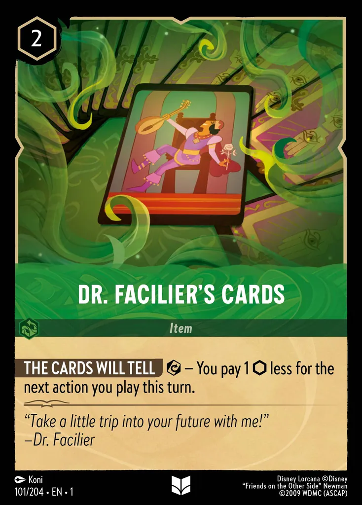 Dr. Facilier’s Cards