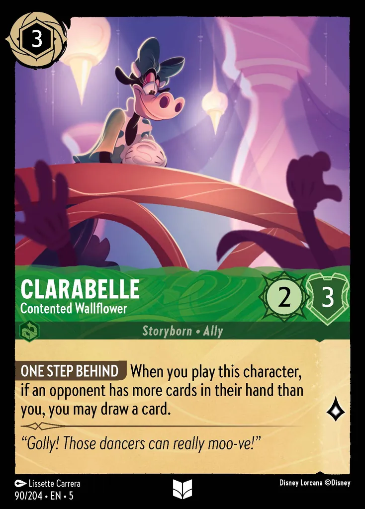 Clarabelle - Contented Wallflower