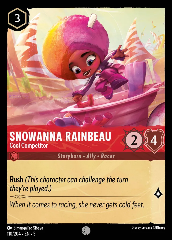 Snowanna Rainbeau - Cool Competitor