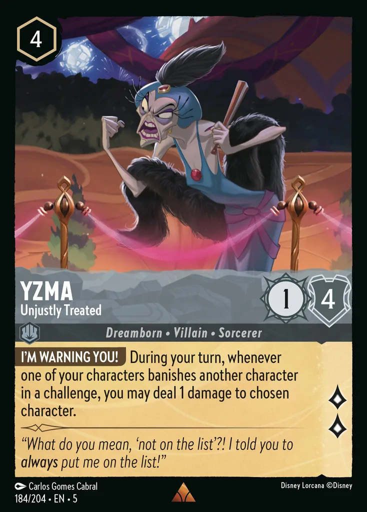 Yzma - Unjustly Treated