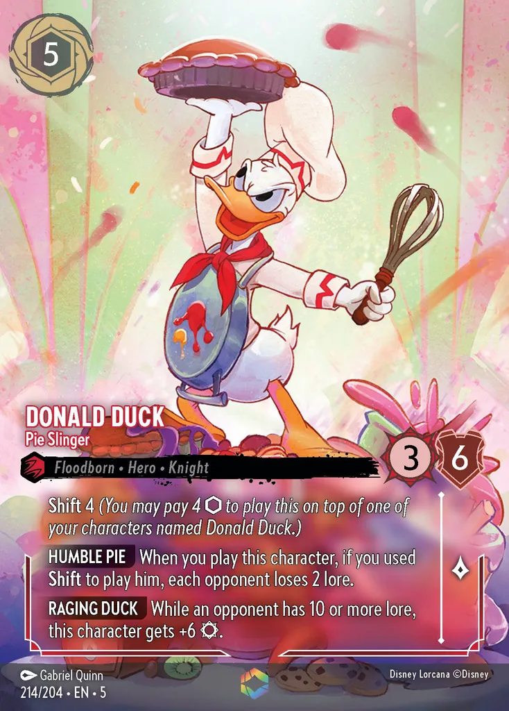 Donald Duck - Pie Slinger