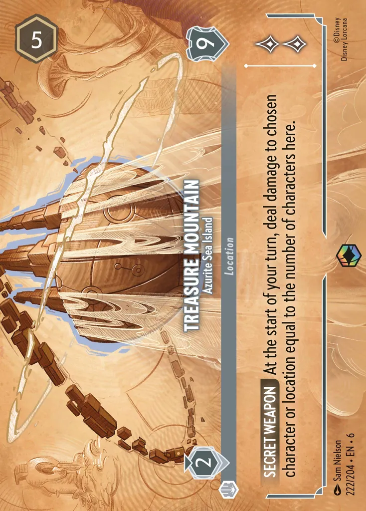 Treasure Mountain - Azurite Sea Island