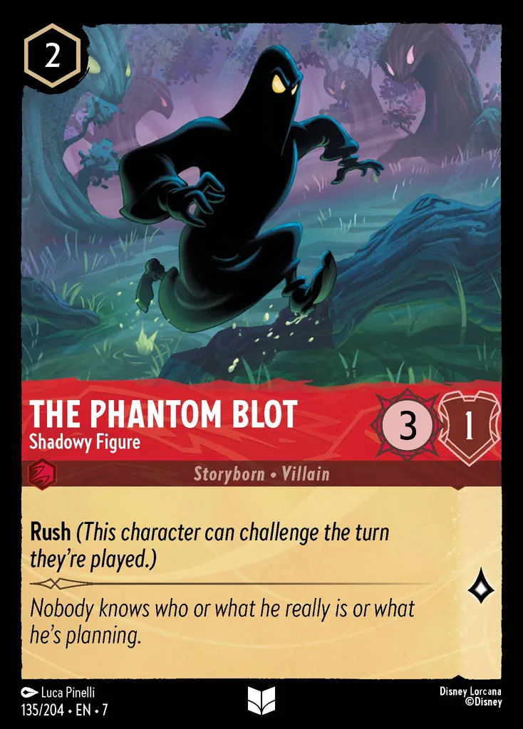 The Phantom Blot - Shadowy Figure
