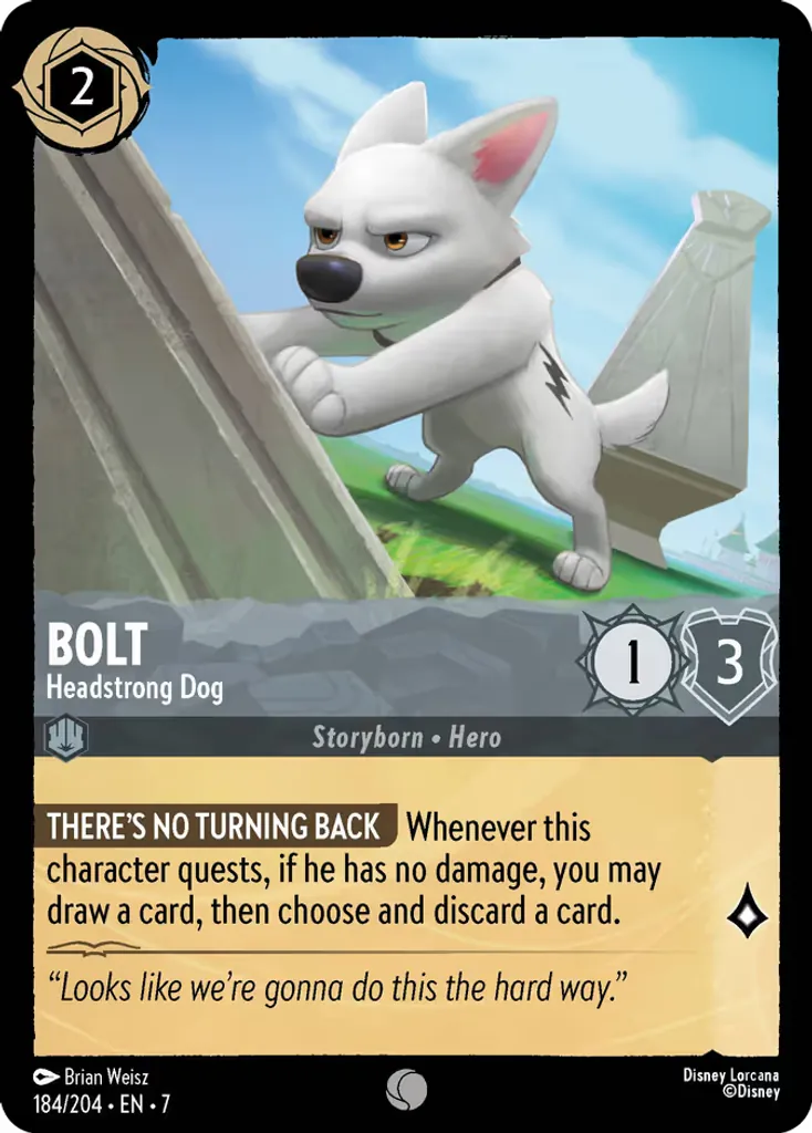 Bolt - Headstrong Dog