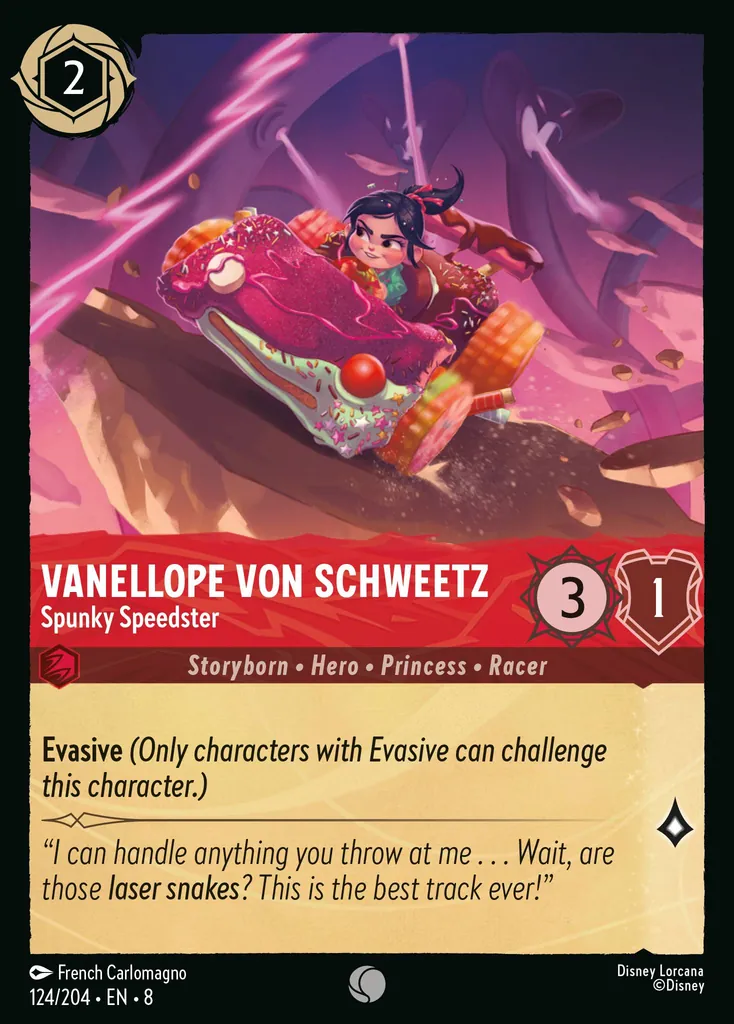 Vanellope Von Schweetz - Spunky Speedster