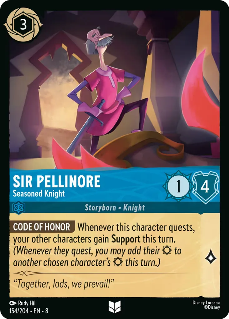 Sir Pellinore - Seasoned Knight