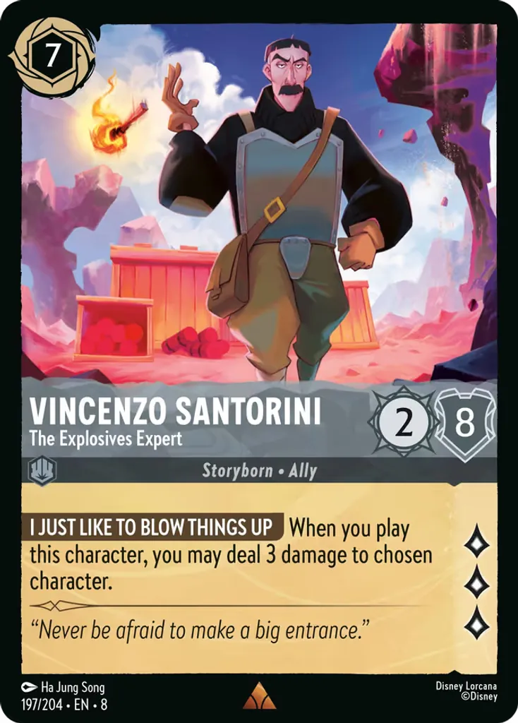 Vincenzo Santorini - The Explosives Expert