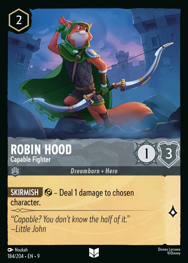 Robin Hood - Capable Fighter