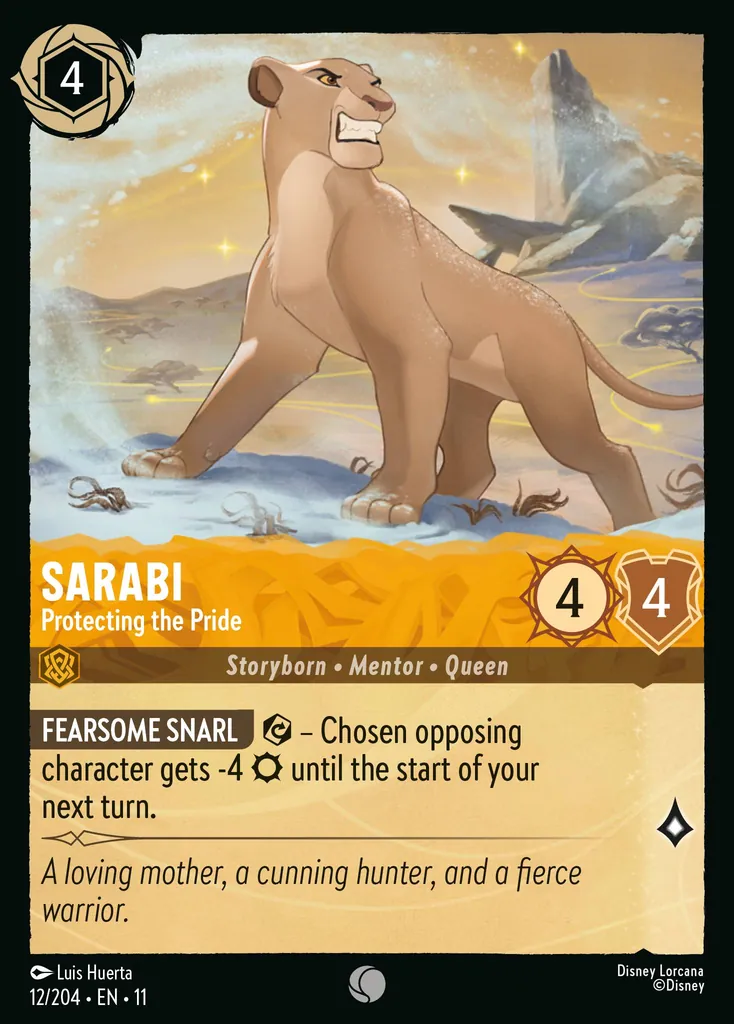 Sarabi - Protecting the Pride
