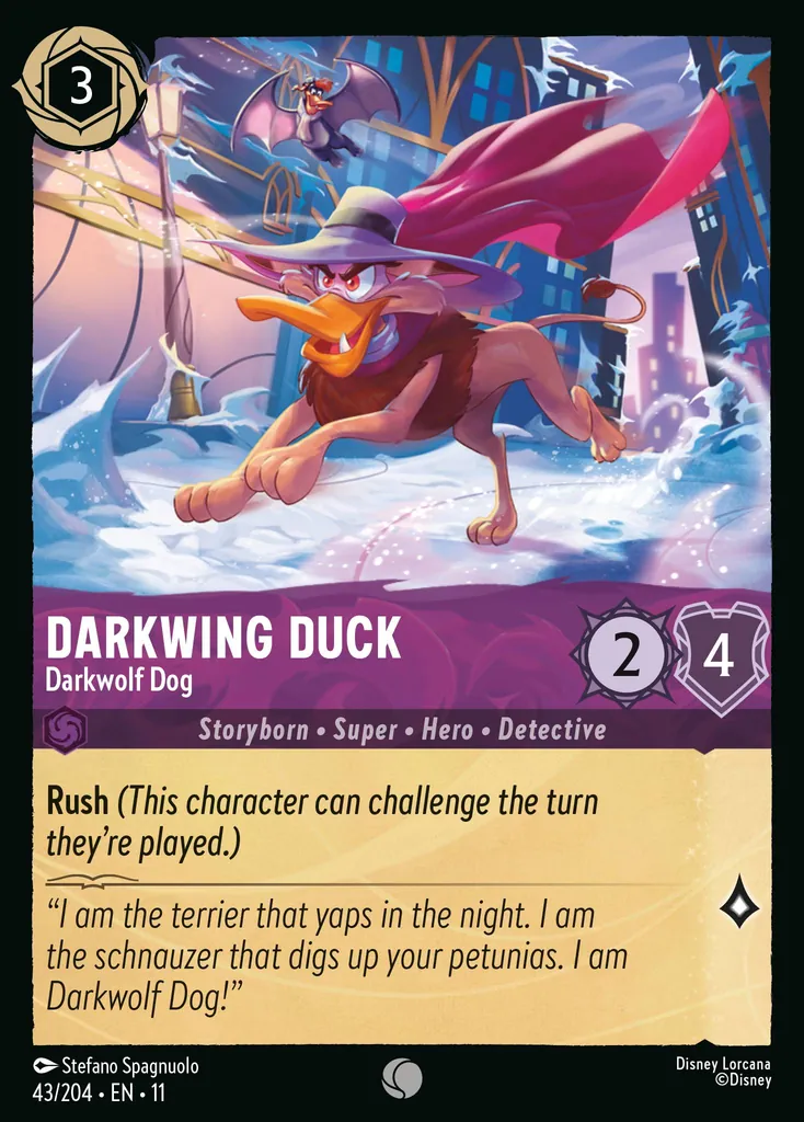 Darkwing Duck - Darkwolf Dog