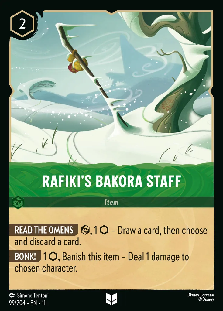 Rafiki's Bakora Staff