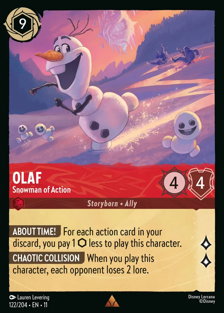Olaf - Snowman of Action
