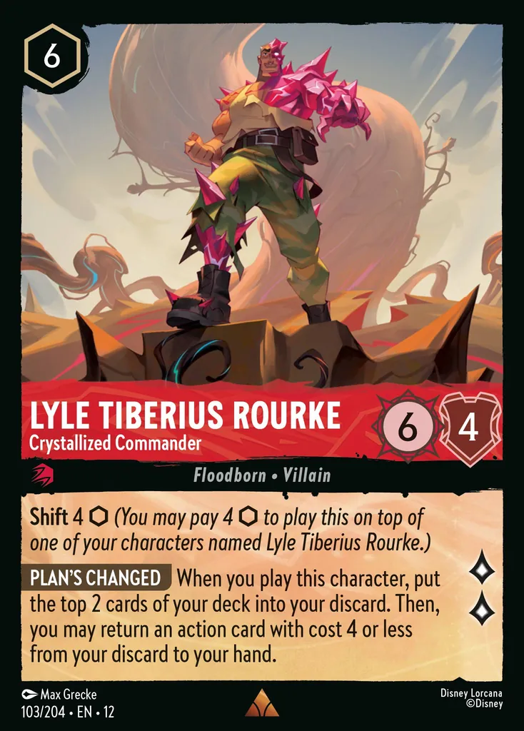 Lyle Tiberius Rourke - Crystallized Commander