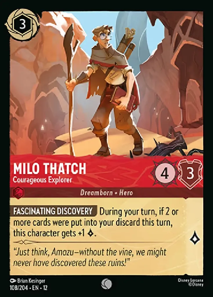 Milo Thatch - Courageous Explorer