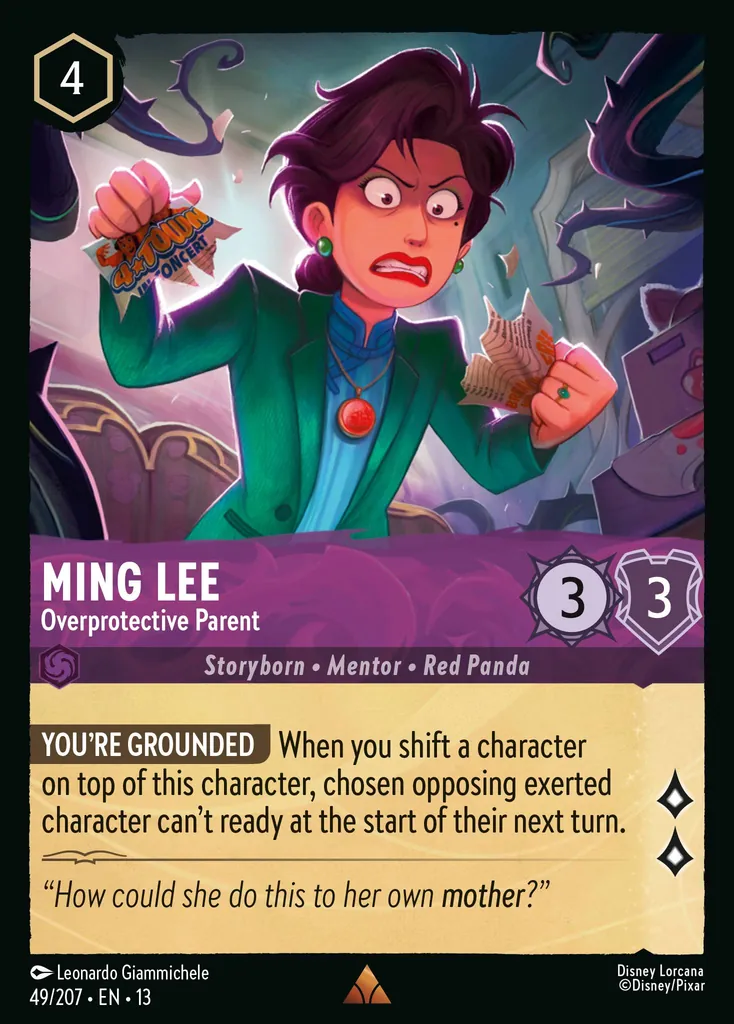 Ming Lee - Overprotective Parent