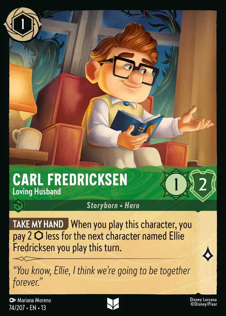 Carl Fredricksen - Loving Husband
