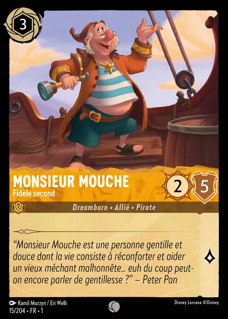 MONSIEUR MOUCHE - Fidèle second