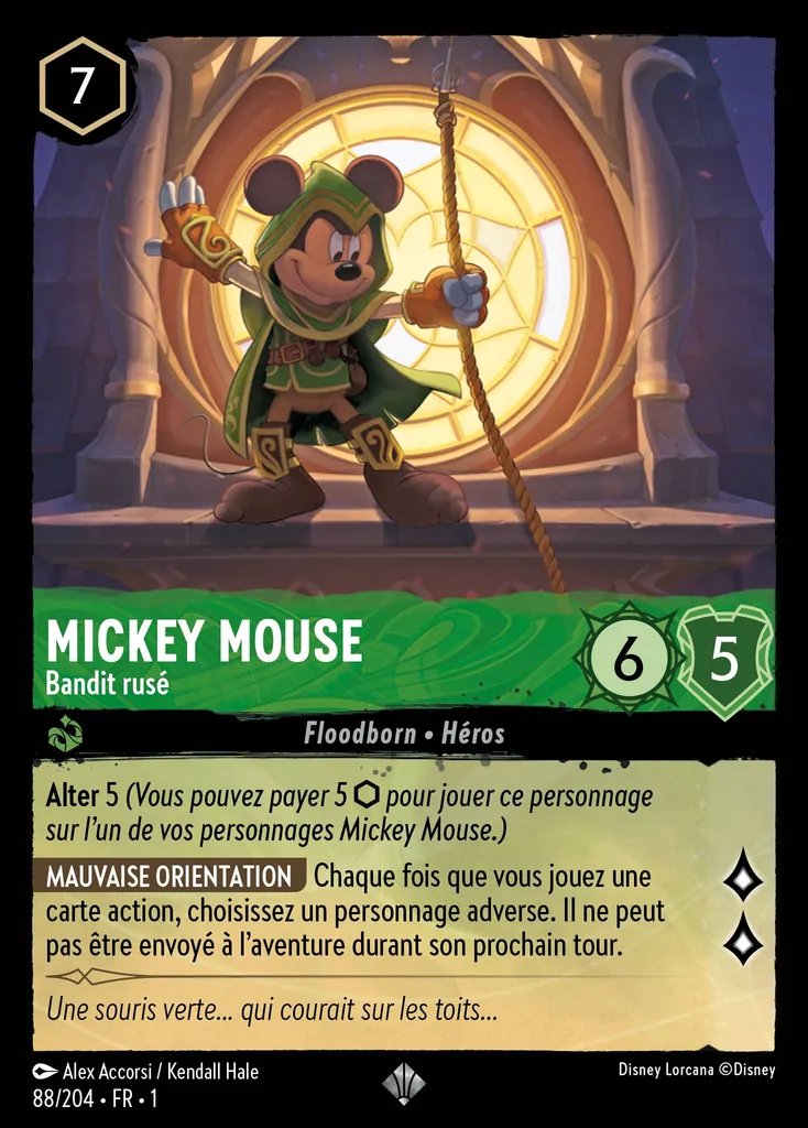 MICKEY - Bandit rusé