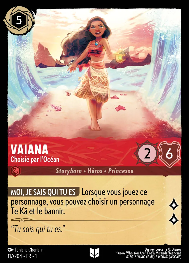 VAIANA - Choisie par l'Océan