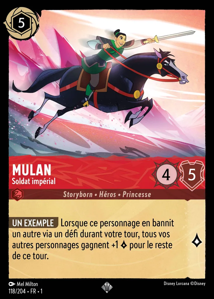 MULAN - Soldat impérial