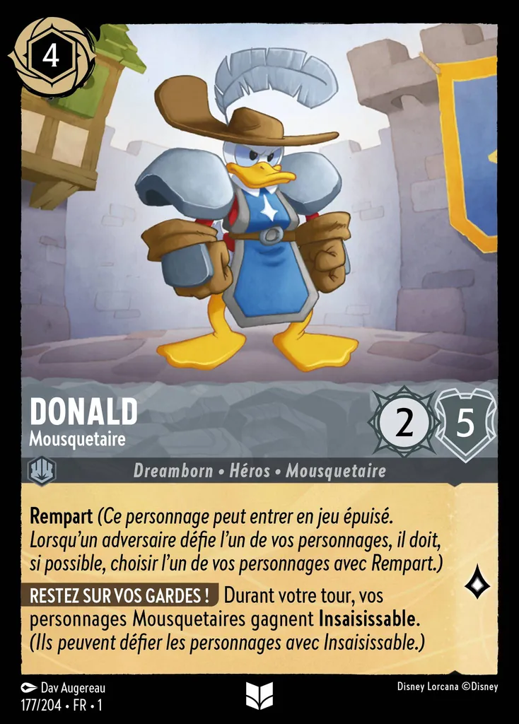 Donald Duck - Musketeer
