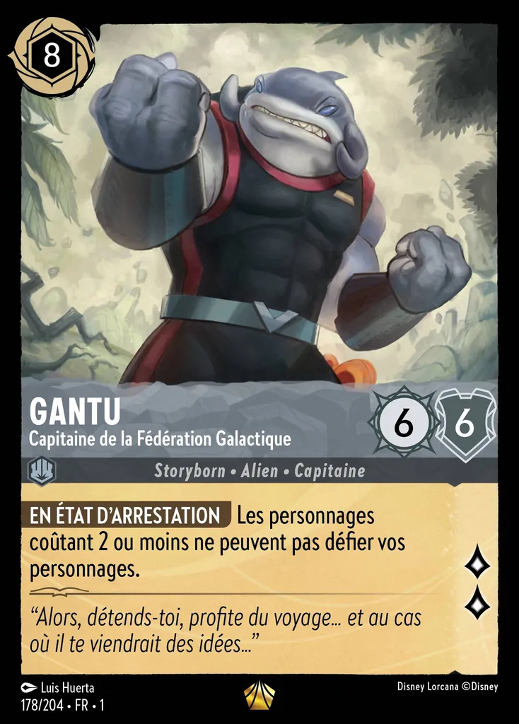 GANTU - Capitaine de la Fédération Galactique