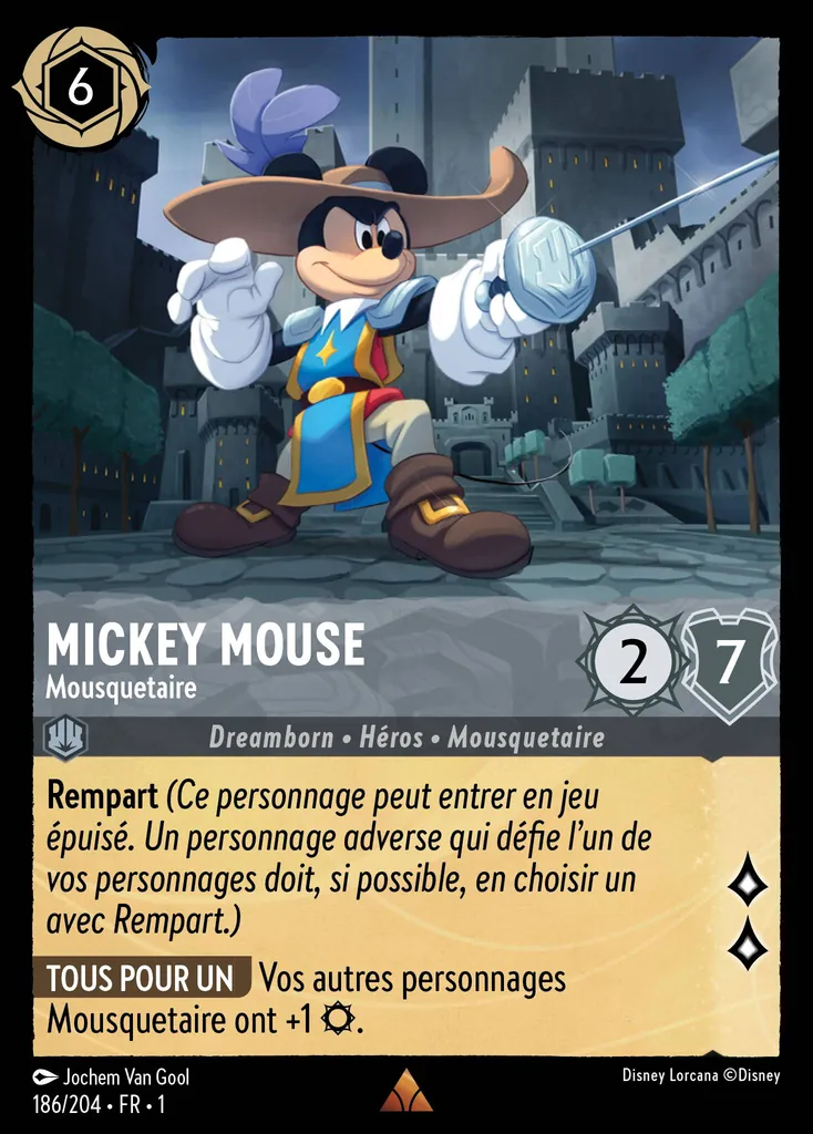 Mickey Mouse - Musketeer