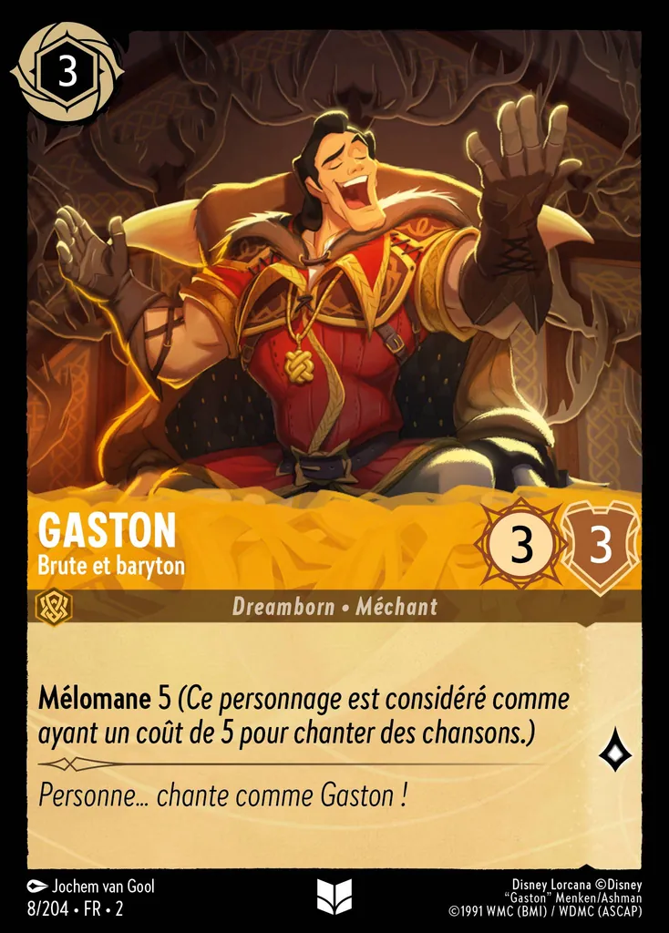 Gaston - Brute et baryton