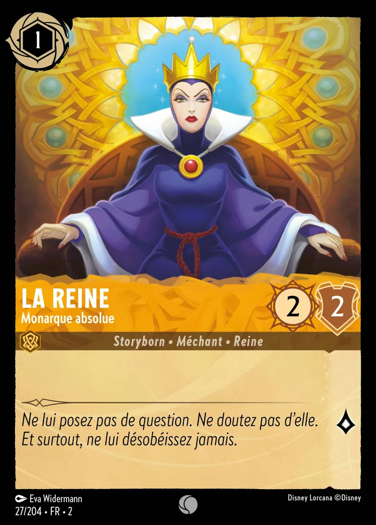 La Reine - Monarque absolue