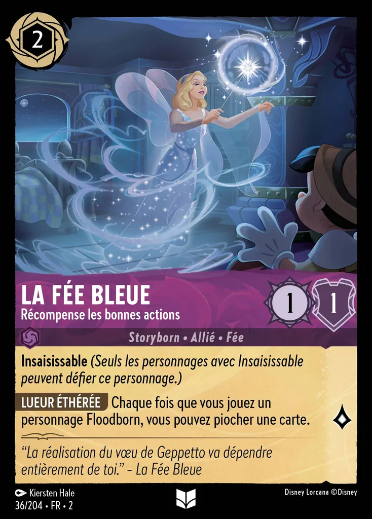 La Fée Bleue - Récompense les bonnes actions