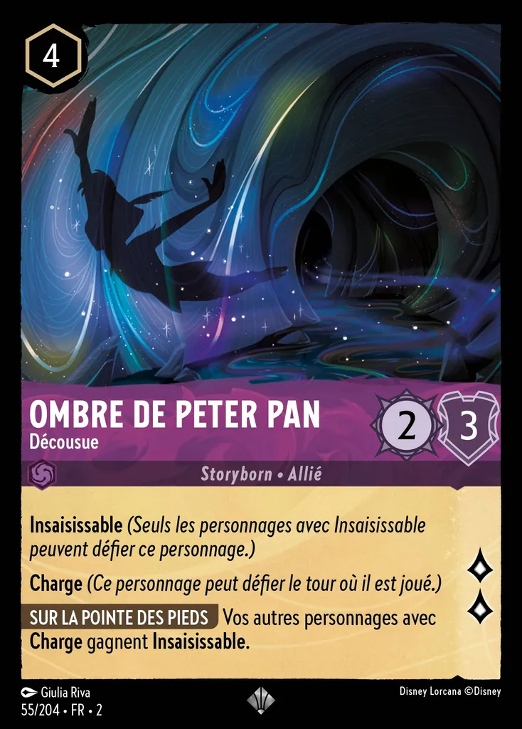 Ombre de Peter Pan - Décousue