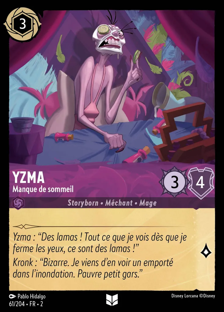 Yzma - Manque de sommeil