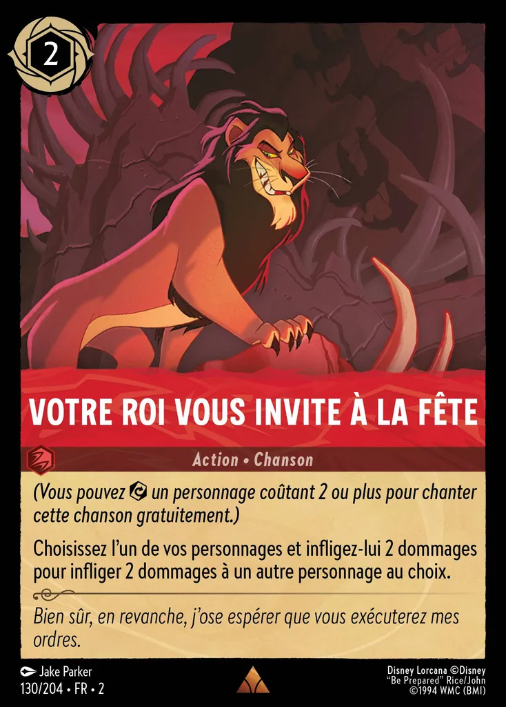 Votre roi vous invite à la fête