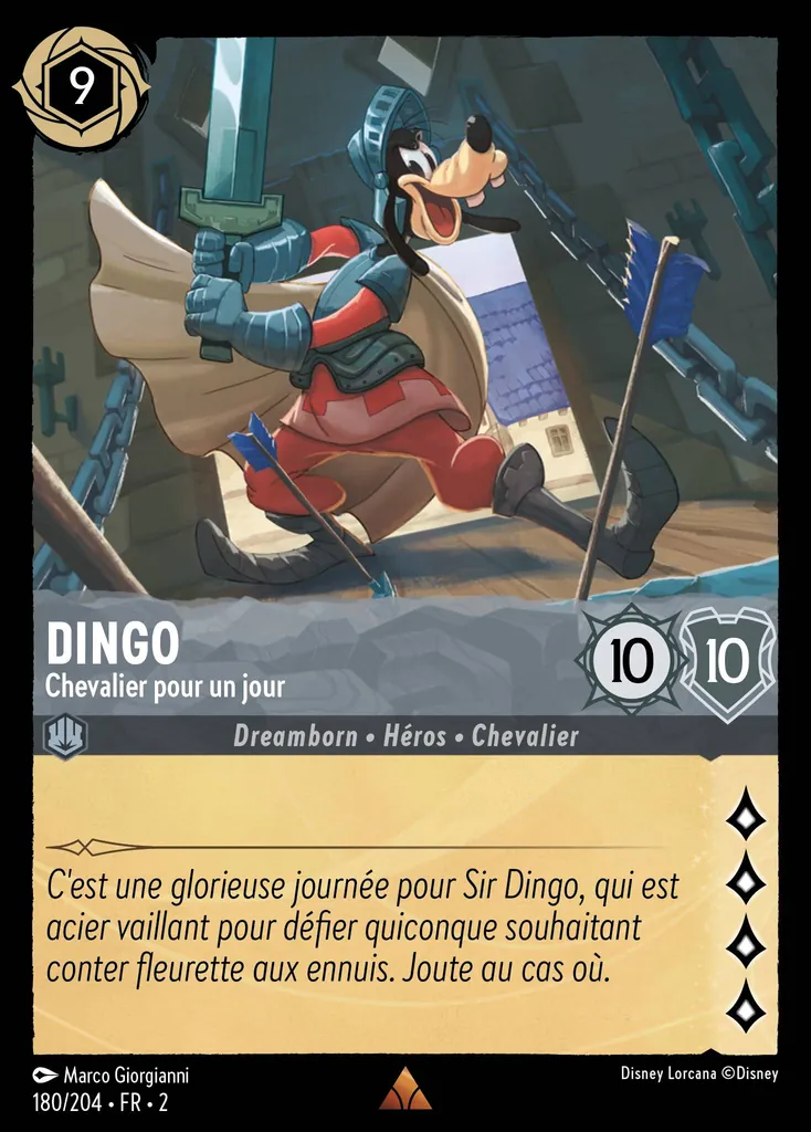 Dingo - Chevalier pour un jour