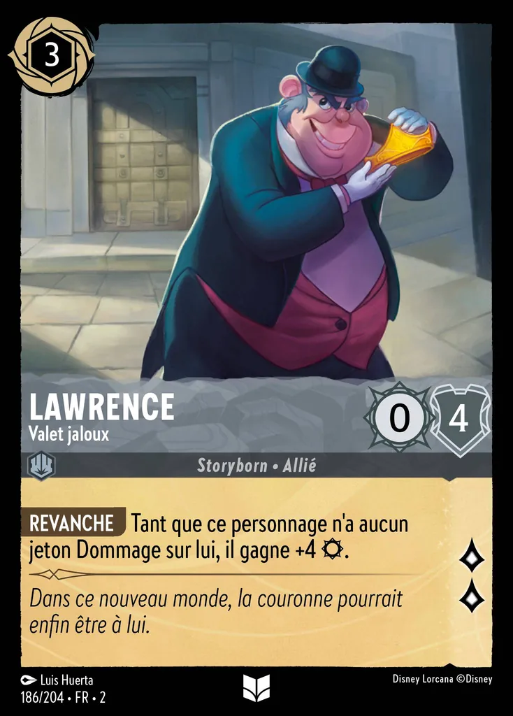 Lawrence - Valet jaloux