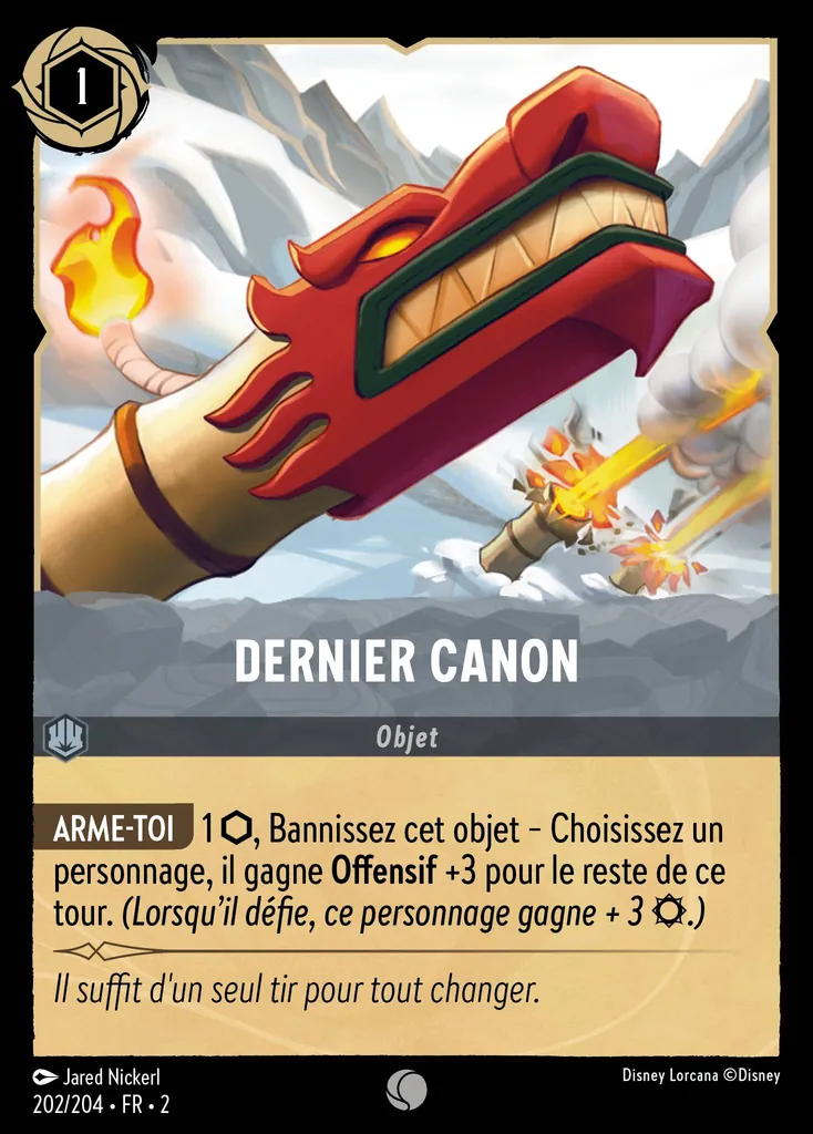 Dernier canon - 