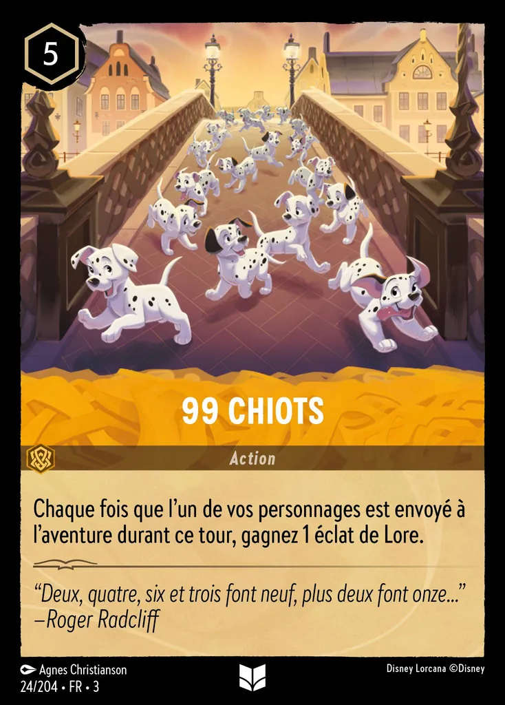 99 chiots