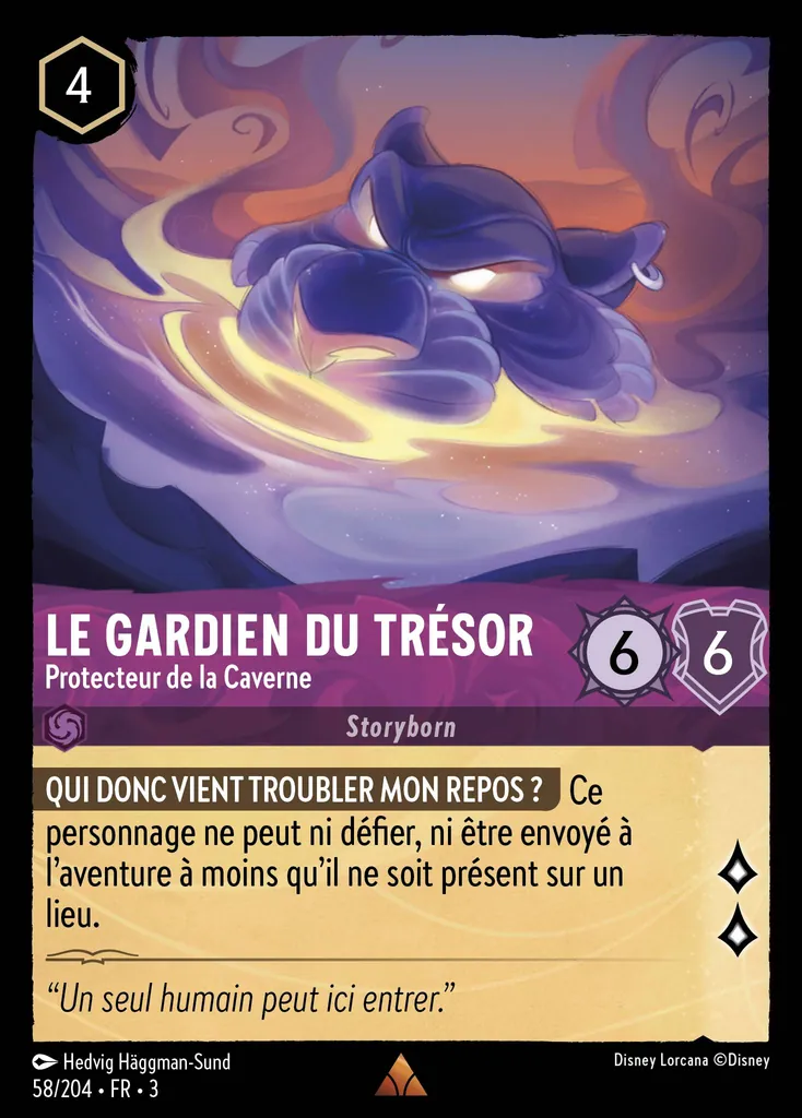 Le Gardien du Trésor - Protecteur de la Caverne