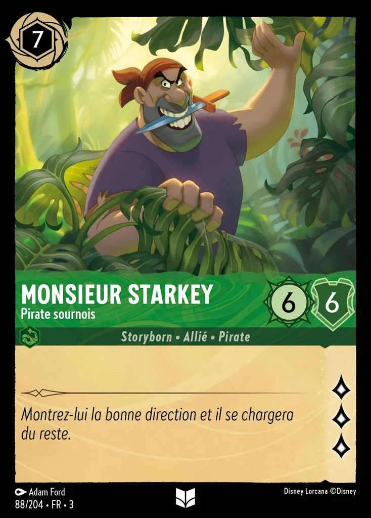 Monsieur Starkey - Pirate sournois