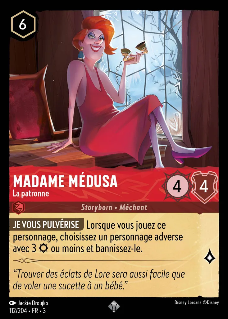 Madame Médusa - La patronne