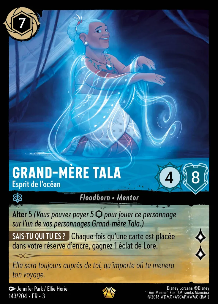 Grand-mère Tala - Esprit de l'océan