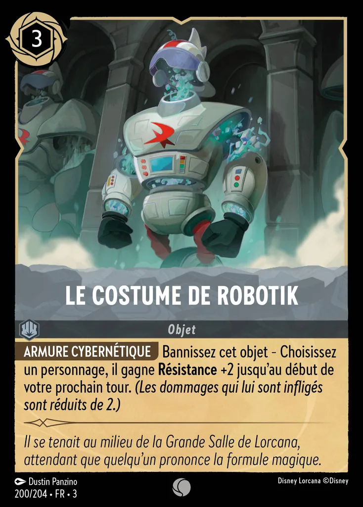 Le costume de Robotik