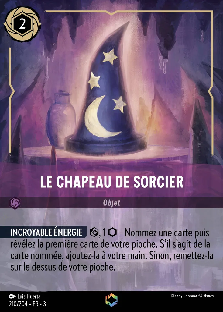 Le chapeau de sorcier
