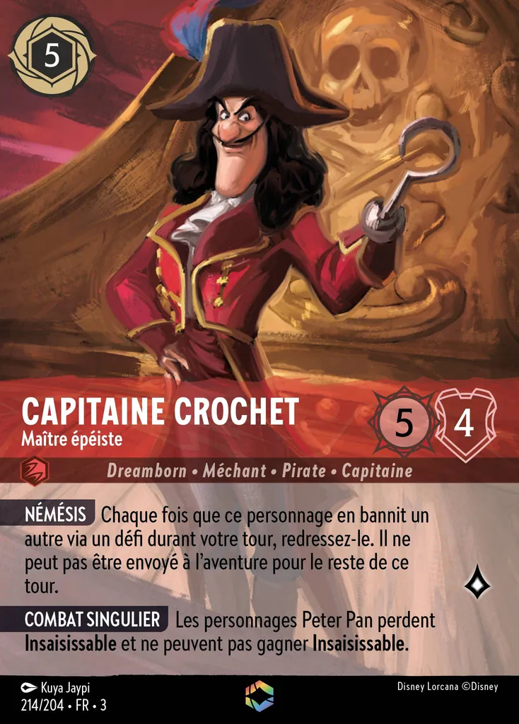 Capitaine Crochet - Maître épéiste