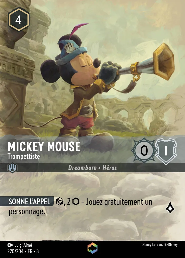 Mickey Mouse - Trompettiste