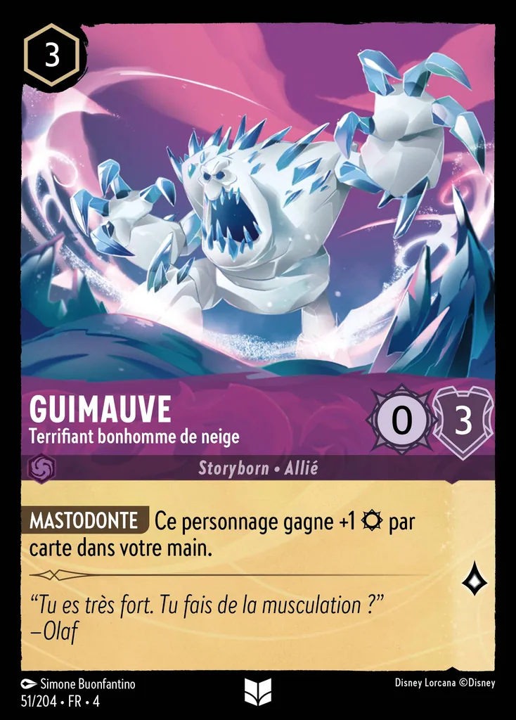 Guimauve - Terrifiant bonhomme de neige