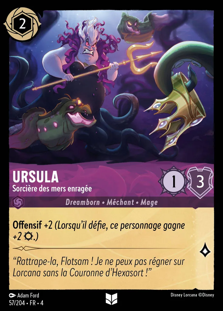 Ursula - Sorcière des mers enragée