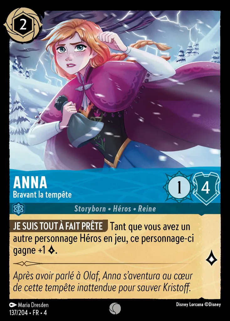 Anna - Bravant la tempête