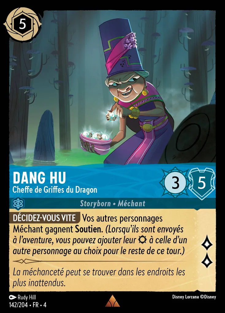 Dang Hu - Cheffe de Griffes du Dragon