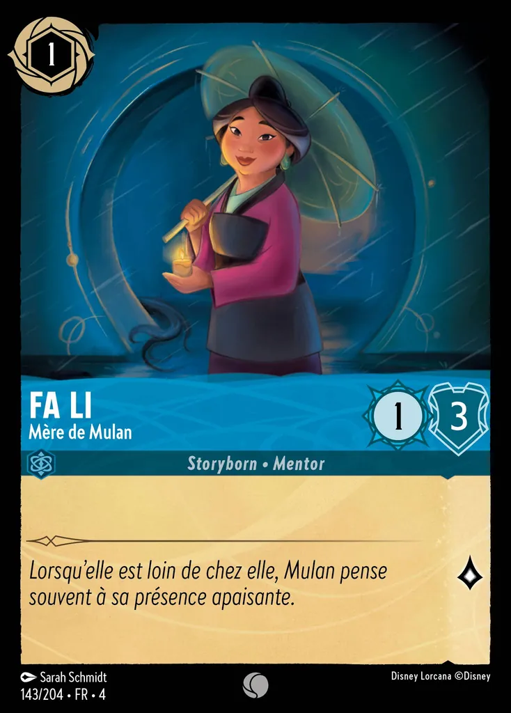 Fa Li - Mère de Mulan